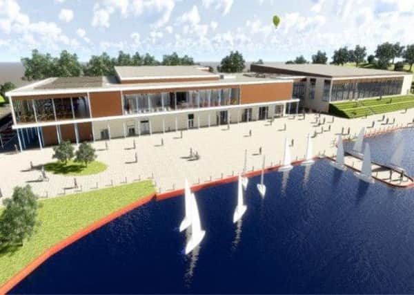 Architect's image of what the new South Lakes Leisure Centre will look like