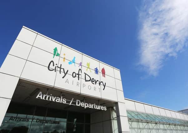 The City of Derry Airport air connection to Stansted, London, has been cancelled after operator Flybmi went into administration