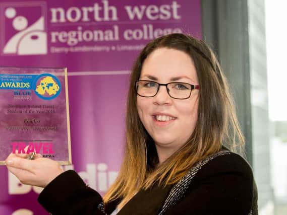 Local Travel and Tourism student Katherine Wilkinson has urged students to attend the upcoming North West Regional College Open Days