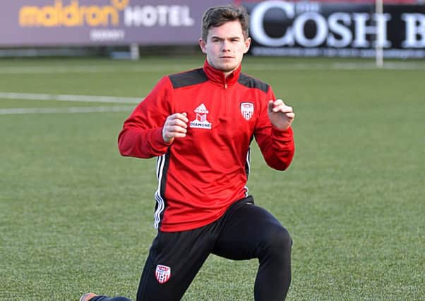 Michael McCrudden was adamant he was joining Derry City before season started.