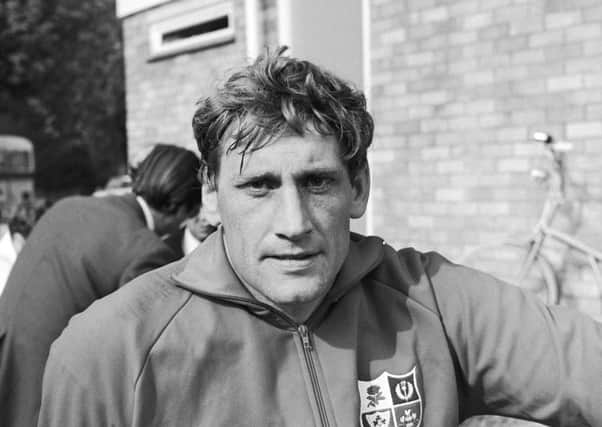 Willie John McBride, a member of the British Lions rugby team set to tour Australia and New Zealand, 24th May 1971. (Photo by Reg Speller/Fox Photos/Hulton Archive/Getty Images)
