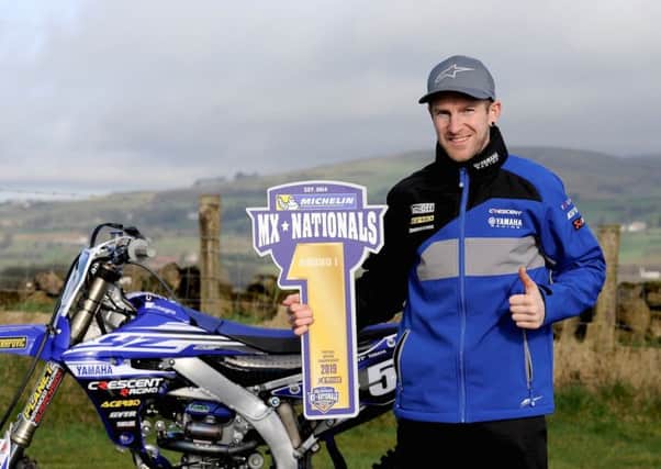 Martin Barr won at the opening round of the MX Nationals at Sherwood.