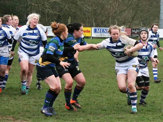 Dungannon were 37-0 winners against Lisburn in Women's Ulster Championship Division Two