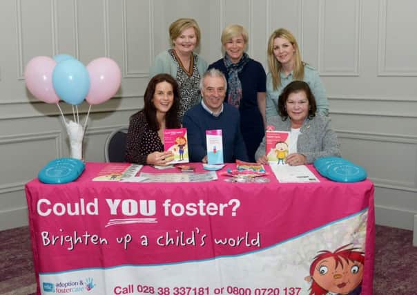 Intensive Support Scheme Foster Carers pictured with Trust staff.