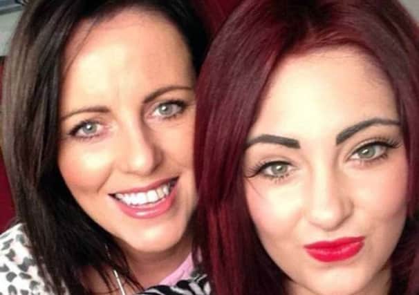 Jayne Reat who was murdered by Nathan Ward on Christmas day 2017, with daughter Charlotte