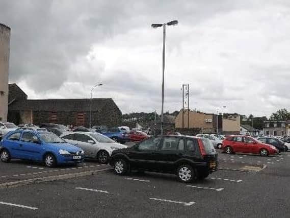 Union Road car park - one of the areas being targeted by the PSNI