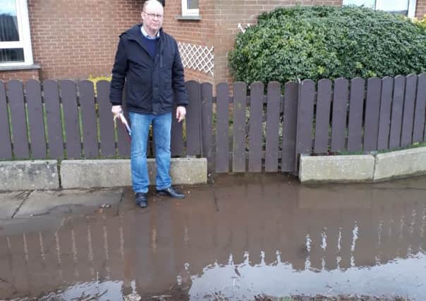 Sinn Fein Cllr Paul Duffy urges action on drainage problems in Portadown's Ballyoran area