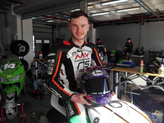 Eugene McManus jnr. will ride a Yamaha R6 in the British Supersport Championship. Picture: Jeremy Ryan.
