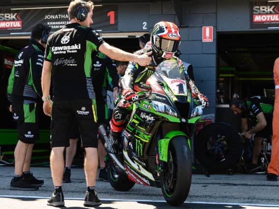 Jonathan Rea was second fastest during free practice in Thailand on Friday.