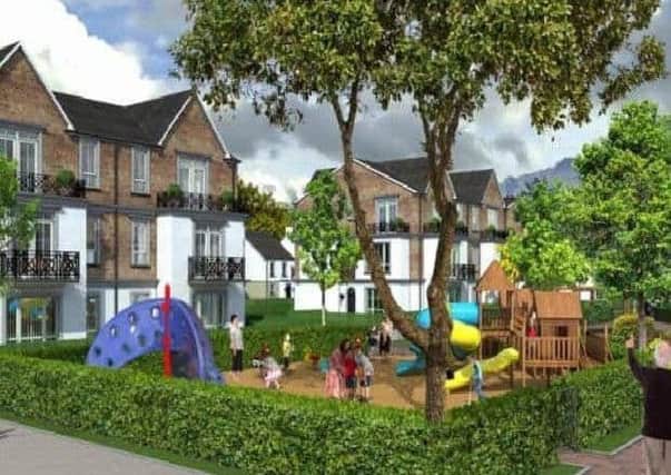 An artist's impression of the new retirement village at Belfast Road.