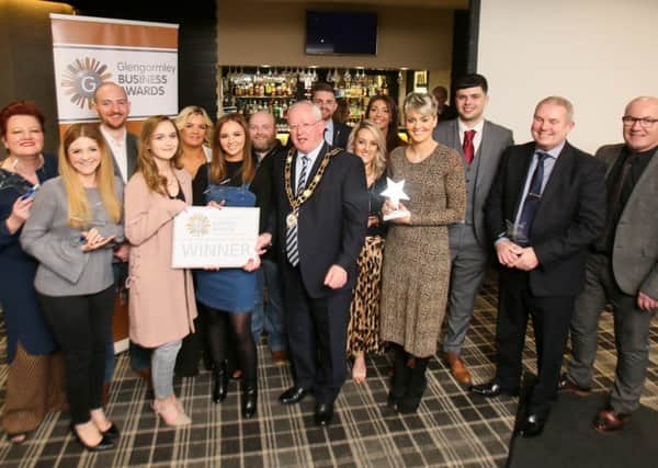 Businesses from across Glengormley gathered at Knags Function Suite on March 15 for this years Glengormley Business Awards.