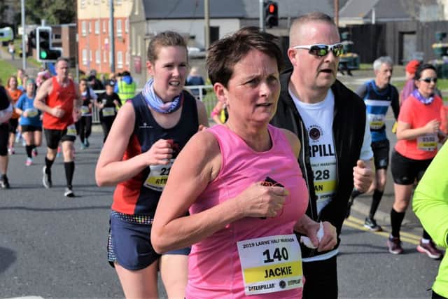 Jackie Black taking part in the annual event. INLT 11-005-PSB