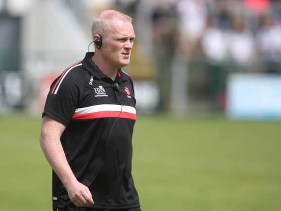 Derry manager Damian McErlain