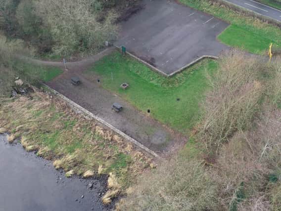 Present site at Ballyronan on the shores of Lough Neagh