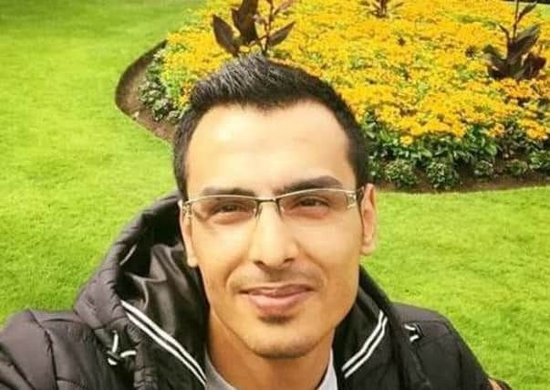 Hazem Ahmed Ghreir was stabbed through the heart