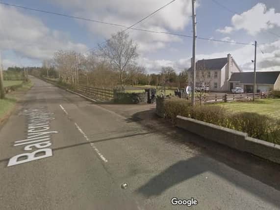 Ballycregagh Road in Clough - Google maps