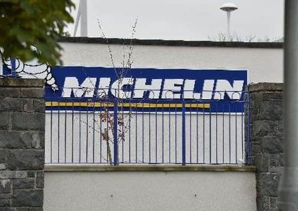 The former Michelin site in Ballymena