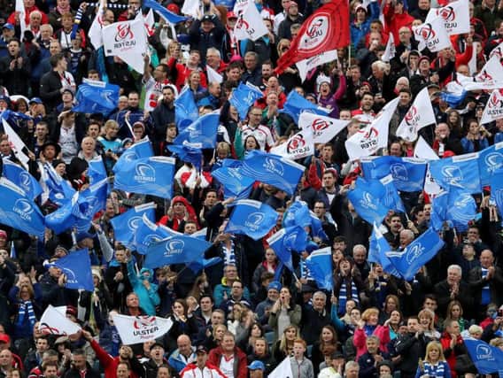 Leinster and Ulster fans