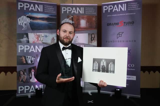 Mark Barnes Photography won two awards at a national photography event hosted by the PPANI. Photo by  Kelvin Boyes / Press Eye