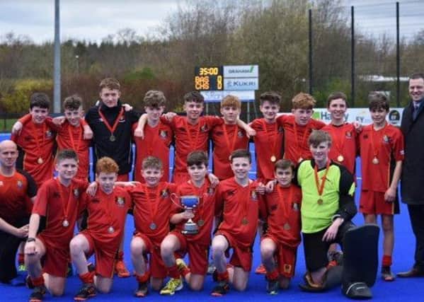 Banbridge Academy U14 hockey team - Ferris Cup Winners 2019