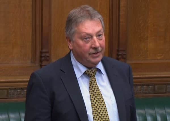 Sammy Wilson MP speaking in the House of Commons