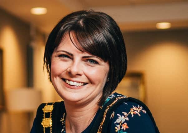 Lord Mayor of Armagh City, Banbridge and Craigavon, Councillor Julie Flaherty.