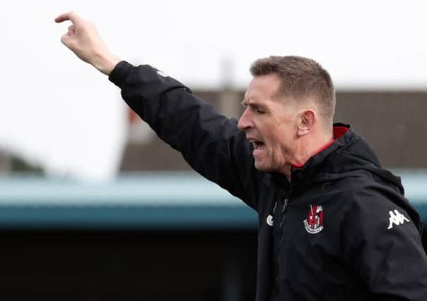 Crusaders boss Stephen Baxter. Pic by Pacemaker.