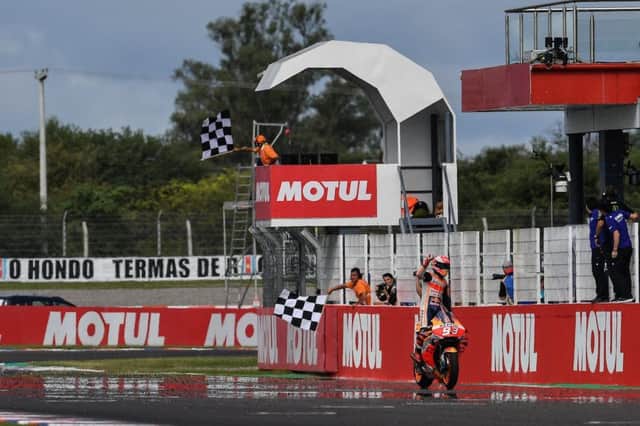 Marc Marquez dominated the Argentinian MotoGP and now leads the championship