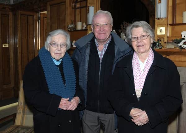 Some founder members of the Tuesday Group are, Sister Olcan (left), Robert Alexander and Sister Catherine INLT 52-210-AM