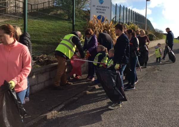 A Big Spring Clean took place recently at St. Anthony's Nursery School.
