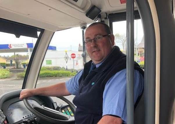 Bus driver Stephen Pedlow.