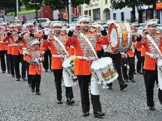 Members of Cookstown Sons of William Flute Band are holding their parade tonight.