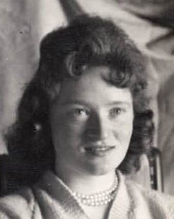 Valerie McGookin in her younger days.