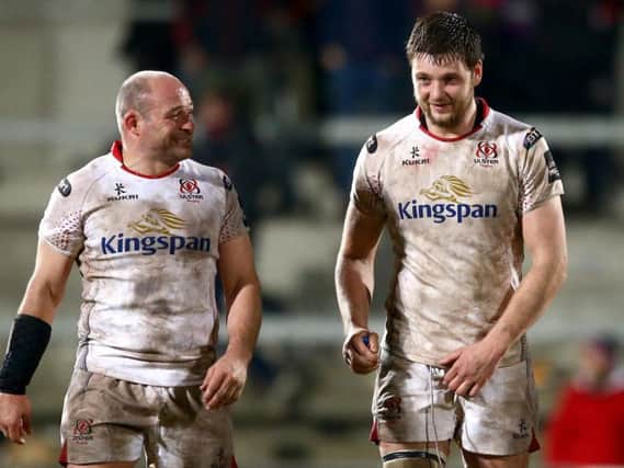 Rory Best and Iain Henderson