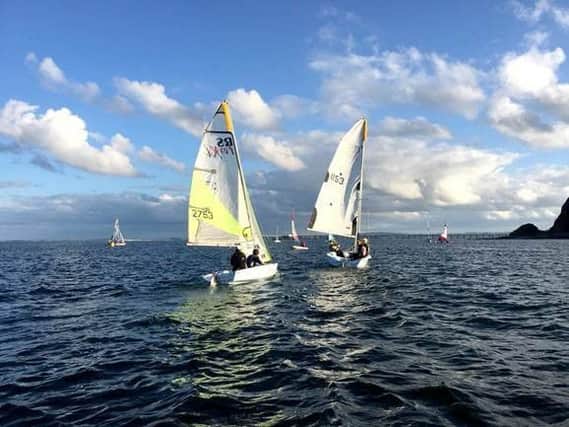 Sailing with County Antrim Yacht Club (courtesy of CAYC).