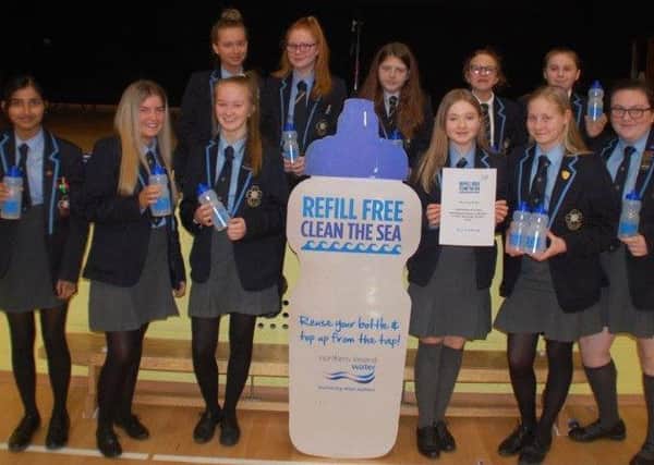 NI Water Education Team brings lessons about Refill to Parkhall Integrated College