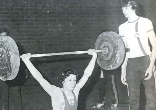 Richard Toase of Wallace High School lifted a personal best of 65 kilos at the Wallace High School Invitation Centenary Weight-Lifting Competition in 1970