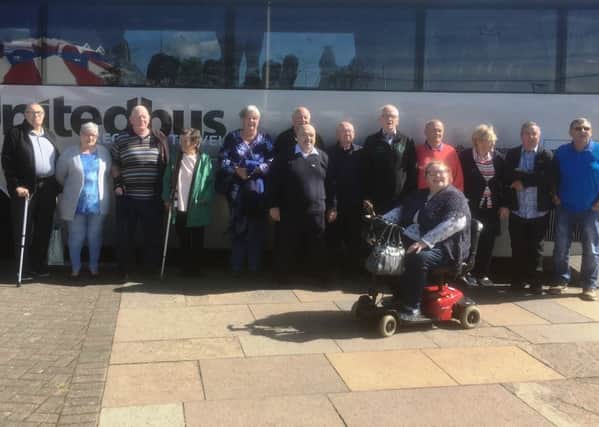 Members of Carrickfergus Royal British Legion who took part in the outing.