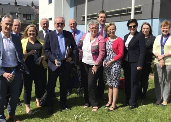 Access Employment Limited in Larne was the venue for a meeting of the board of the Department of Finance.