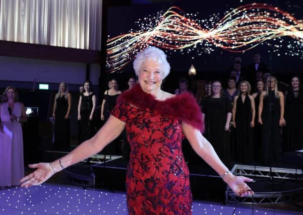 31 May 2019, Mandatory Credit ©Press Eye/Darren Kidd

 Lady Mary celebrates 80 golden years
Over 400 sporting guests, Mary Peters Trust supporters and local businesses including event sponsor Power NI, gathered at Titanic Belfast tonight (Friday 31st May) to mark the 80th Birthday of Lady Mary Peters and her contribution to the sporting and community life of Northern Ireland. The gala black-tie dinner also raised funds for Marys Race to a Million campaign