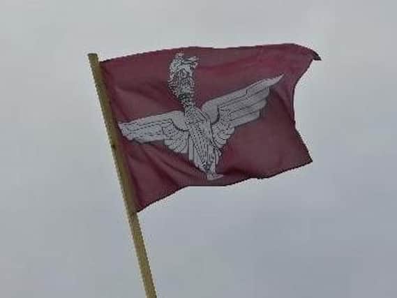A Parachute Regiment flag (archive pic)