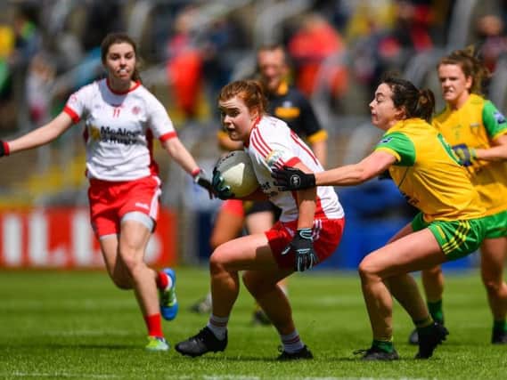 Action from Tyrone v Donegal