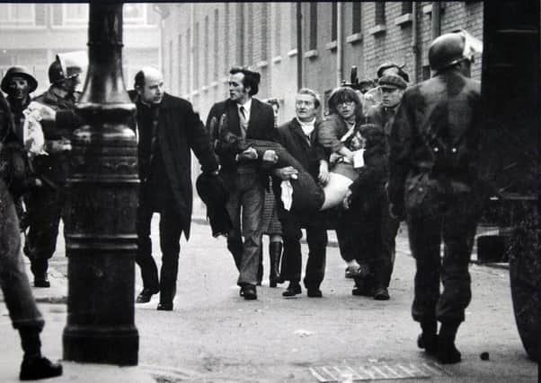 Fourteen people died after the Parachute Regiment opened fire on Bloody Sunday