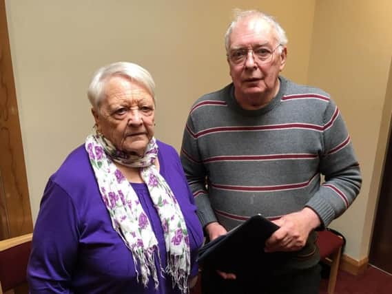 Anne Watson, 79, and David Florida-James, 80, are members of Age NI's consultative forum.