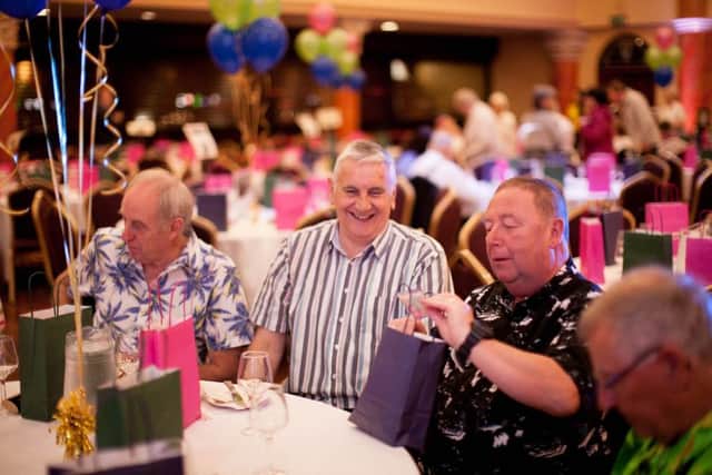 Nearly 400 people from Ballymena, Carrickfergus and Larne gathered in Ballymena to celebrate Mid and East Antrim Agewell Partnerships Peacing Ages Together project. (submitted picture)