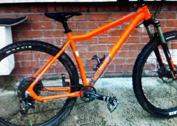 Police have issued an appeal to trace the bike.