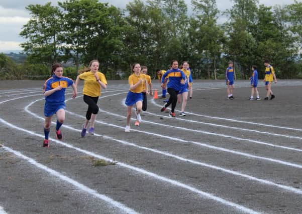 Year 8s in action on Loreto College Sports Day.
