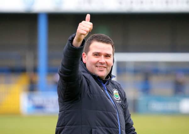 Linfield manager David Healy
