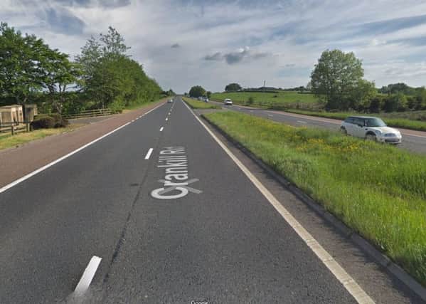 The PSNI said a 37-year-old woman died after the collision on the Crankill Road in Ballymena at the weekend. Photo: Google maps
