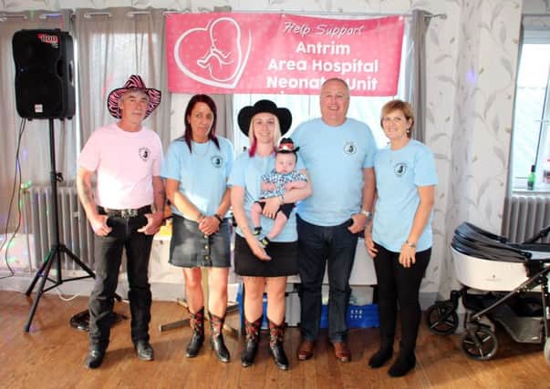 Larne Line Dancers have held a very successful fundraising event on Saturday night, June 22, in in Larne Masonic Club, Mill Brae.
